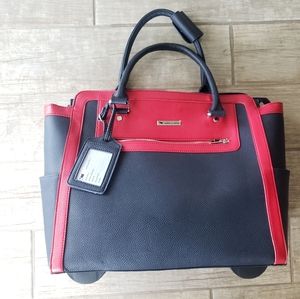 cabrelli fashion executive rolling carry on brief